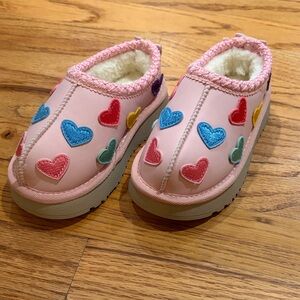Lola + The Boys Pink Heart Kids Shoes